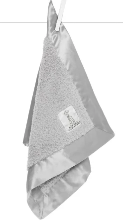 Little Giraffe Chenille Blanky - Silver