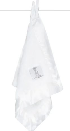 Little Giraffe Chenille Blanky - White