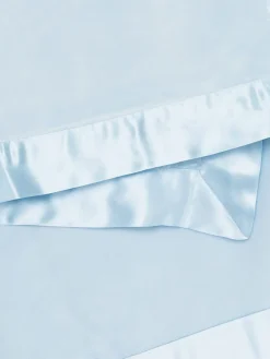 Little Giraffe Velvet Deluxe Baby Blanket - Blue