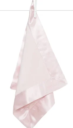 Little Giraffe Velvet Deluxe Blanky - Pink