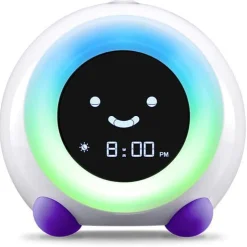 LittleHippo Mella Ready to Rise Sleep Trainer Alarm Clock - Blush Pink