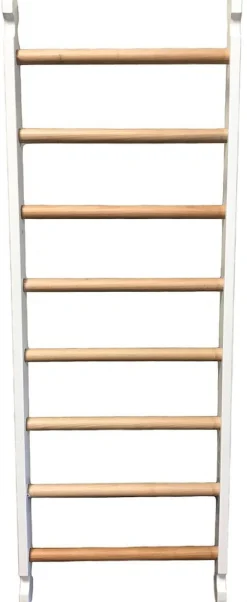 Little Partners Climbing Ladder - Soft White / Natural (Unassembled)