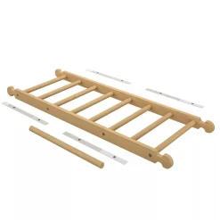 Little Partners Climbing Ladder - Soft White / Natural (Unassembled)