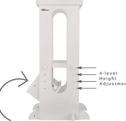 Little Partners Explore N Store Learning Tower - Soft White