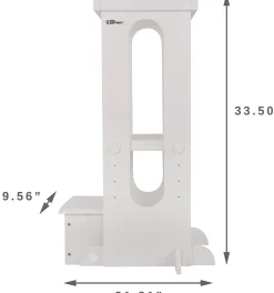 Little Partners Explore N Store Learning Tower - Soft White