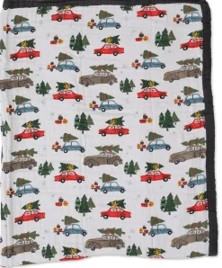 Little Unicorn Cotton Muslin Big Kid Quilt - Holiday Haul