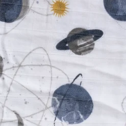 Little Unicorn Cotton Muslin Big Kid Quilt - Planetary