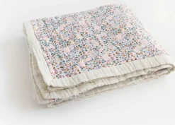 Little Unicorn Cotton Muslin Big Kid Quilt - Pressed Petals