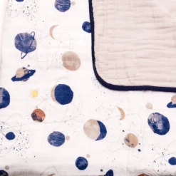 Little Unicorn Cotton Muslin Quilt - Planetary