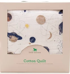 Little Unicorn Cotton Muslin Quilt - Planetary