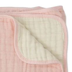 Little Unicorn Cotton Muslin Quilt - Rose Petal