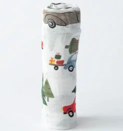 Little Unicorn Cotton Muslin Swaddle - Holiday Haul