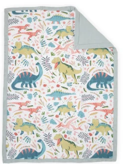 Little Unicorn Cotton Muslin Toddler Bedding 3 Piece Set - Boho Dino