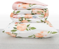 Little Unicorn Cotton Muslin Toddler Bedding 3 Piece Set - Watercolor Roses Grande