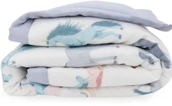 Little Unicorn Cotton Muslin Toddler Comforter - Unicorns