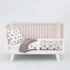 Little Unicorn Cotton Muslin Toddler Comforter - Watercolor Critters