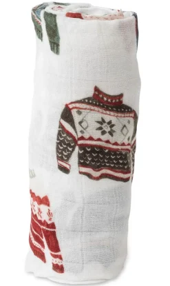 Little Unicorn Deluxe Muslin Swaddle - Sweater