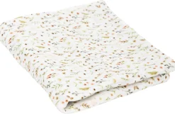 Little Unicorn Organic Cotton Muslin Swaddle Blanket - Floral Field