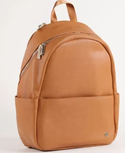 Little Unicorn Skyline Backpack - Cognac/Gold