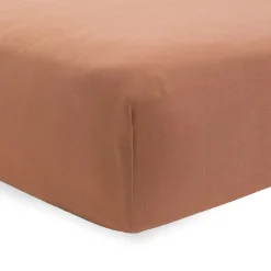 Little Unicorn Stretch Knit Crib Sheet - Terracotta