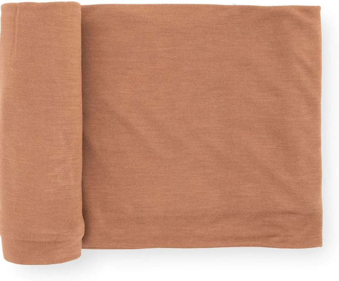 Little Unicorn Stretch Knit Swaddle Blanket - Terracotta