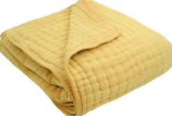 Lou Lou & Company Cloud Muslin Quilt - Honey, Large