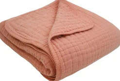 Lou Lou & Company Cloud Muslin Quilt - Rose, Small