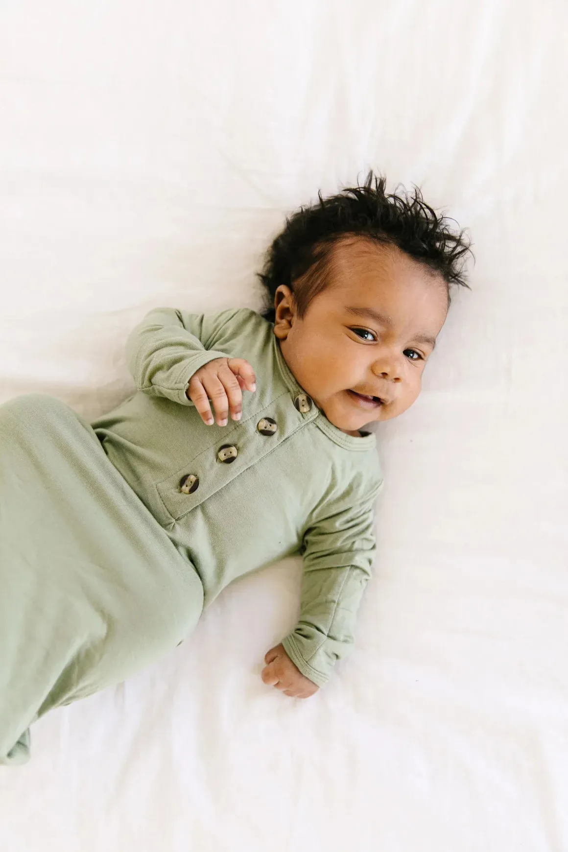 Lou Lou & Company Knotted Gown - Marley (NB-3 months)