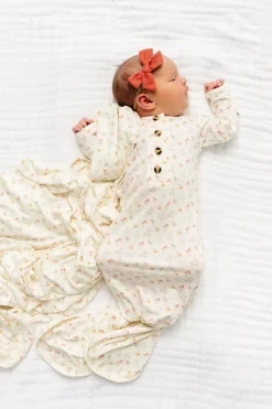 Lou Lou & Company Knotted Gown - Willow (NB-3 months)