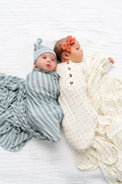 Lou Lou & Company Knotted Gown - Willow (NB-3 months)