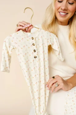 Lou Lou & Company Knotted Gown - Willow (NB-3 months)