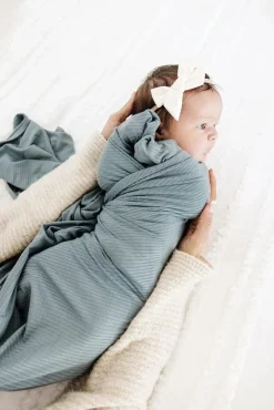 Lou Lou & Company Swaddle Blanket - Ford Ribbed