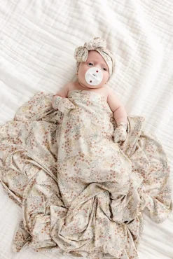 Lou Lou & Company Swaddle Blanket - Pearl