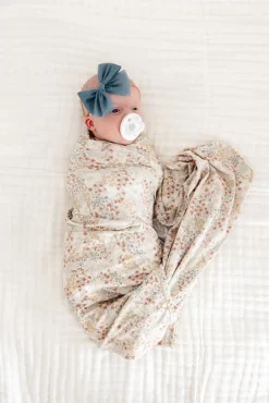 Lou Lou & Company Swaddle Blanket - Pearl