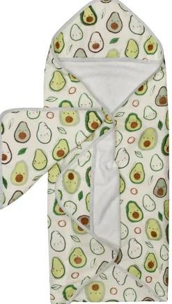 Loulou Lollipop Hooded Towel Set - Avocado