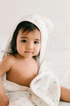 Loulou Lollipop Hooded Towel Set - Bunny Meadow
