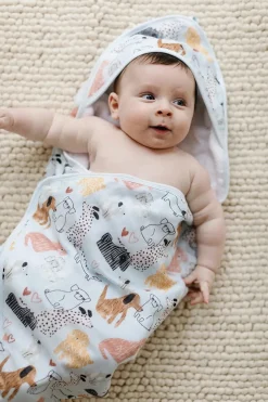Loulou Lollipop Hooded Towel Set - Honey Puppies