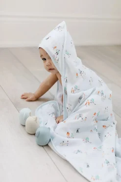 Loulou Lollipop Hooded Towel Set - Ice hockey