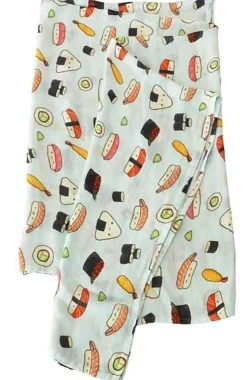Loulou Lollipop Luxe Muslin Swaddle - Sushi