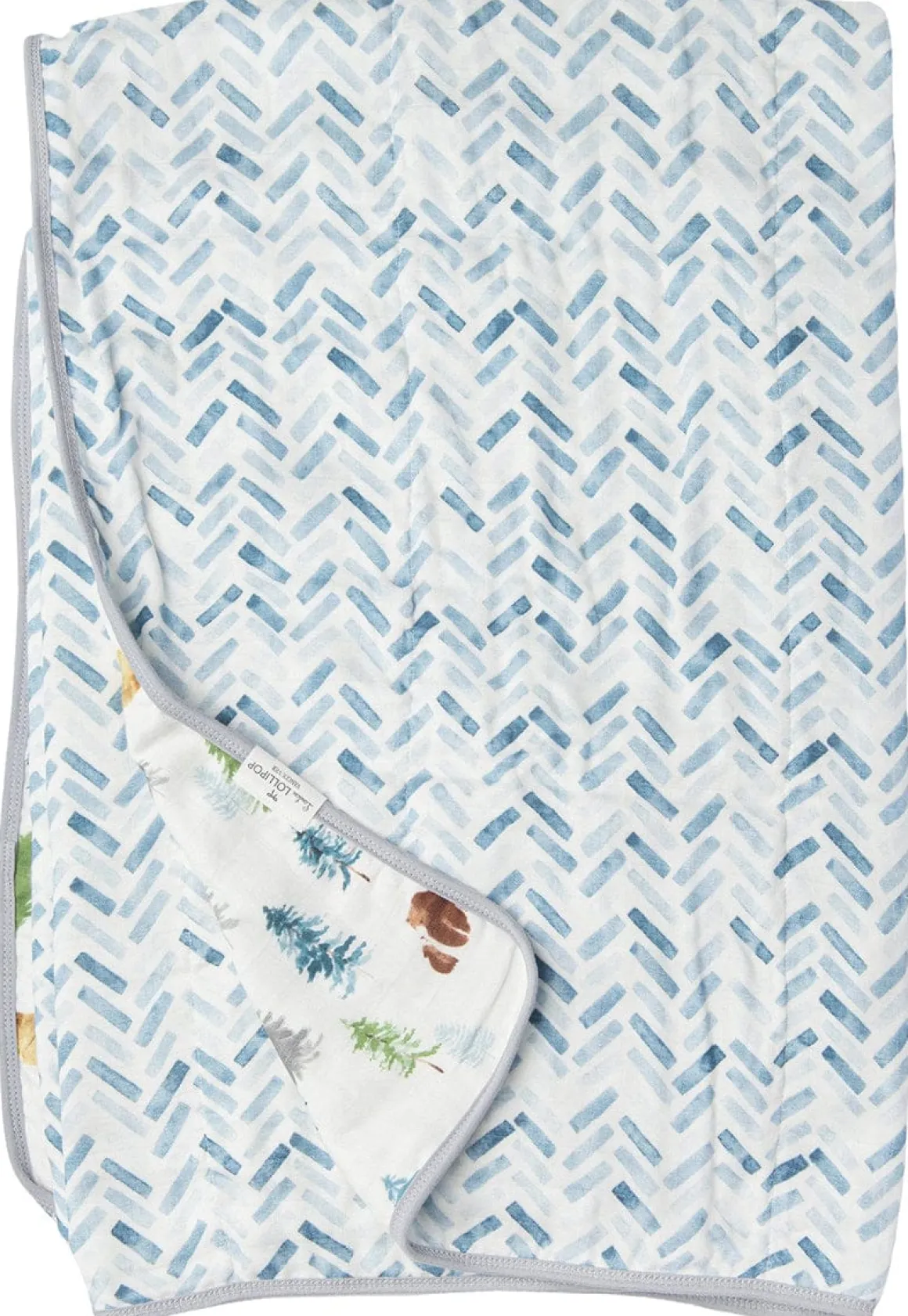Loulou Lollipop Muslin Quilt Blanket - Adventure Begins