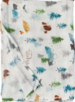 Loulou Lollipop Muslin Swaddle - Adventure Begins