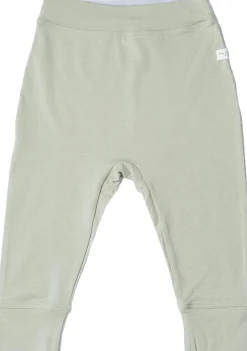 Loulou Lollipop Pants in TENCEL - Sage (6-12 M)