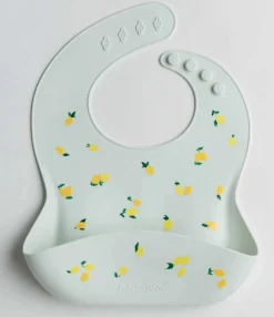 Loulou Lollipop Silicone Bib - Lemon