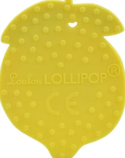 Loulou Lollipop Silicone Teether - Lemon