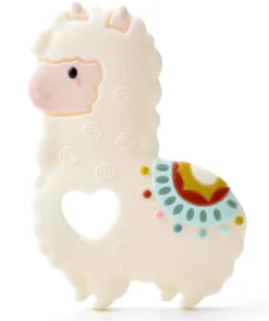 Loulou Lollipop Silicone Teether - Llama
