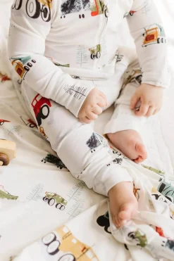 Loulou Lollipop Sleeper - Happy Trucks (6-12 M)