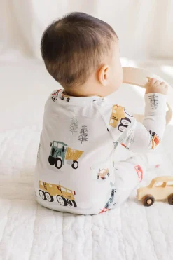 Loulou Lollipop Sleeper - Happy Trucks (6-12 M)