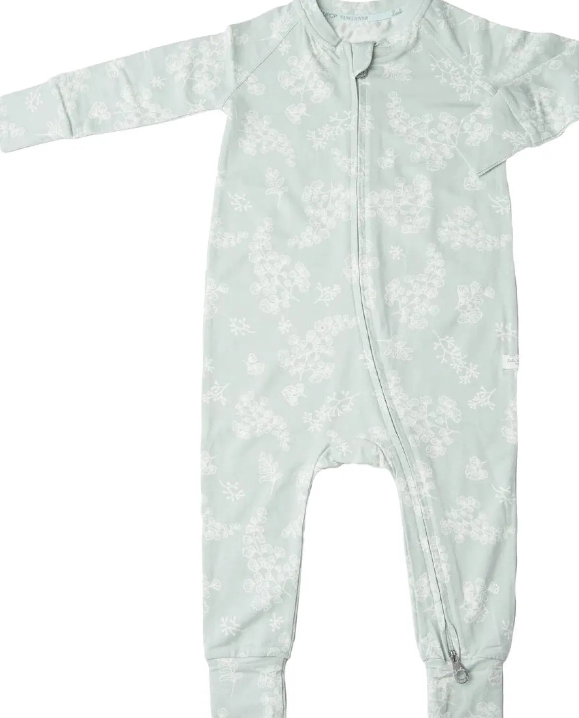 Loulou Lollipop Sleeper in TENCEL - Fern (0-3 M)