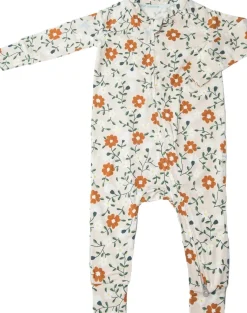 Loulou Lollipop Sleeper in TENCEL - Flower Vine (6-12 M)
