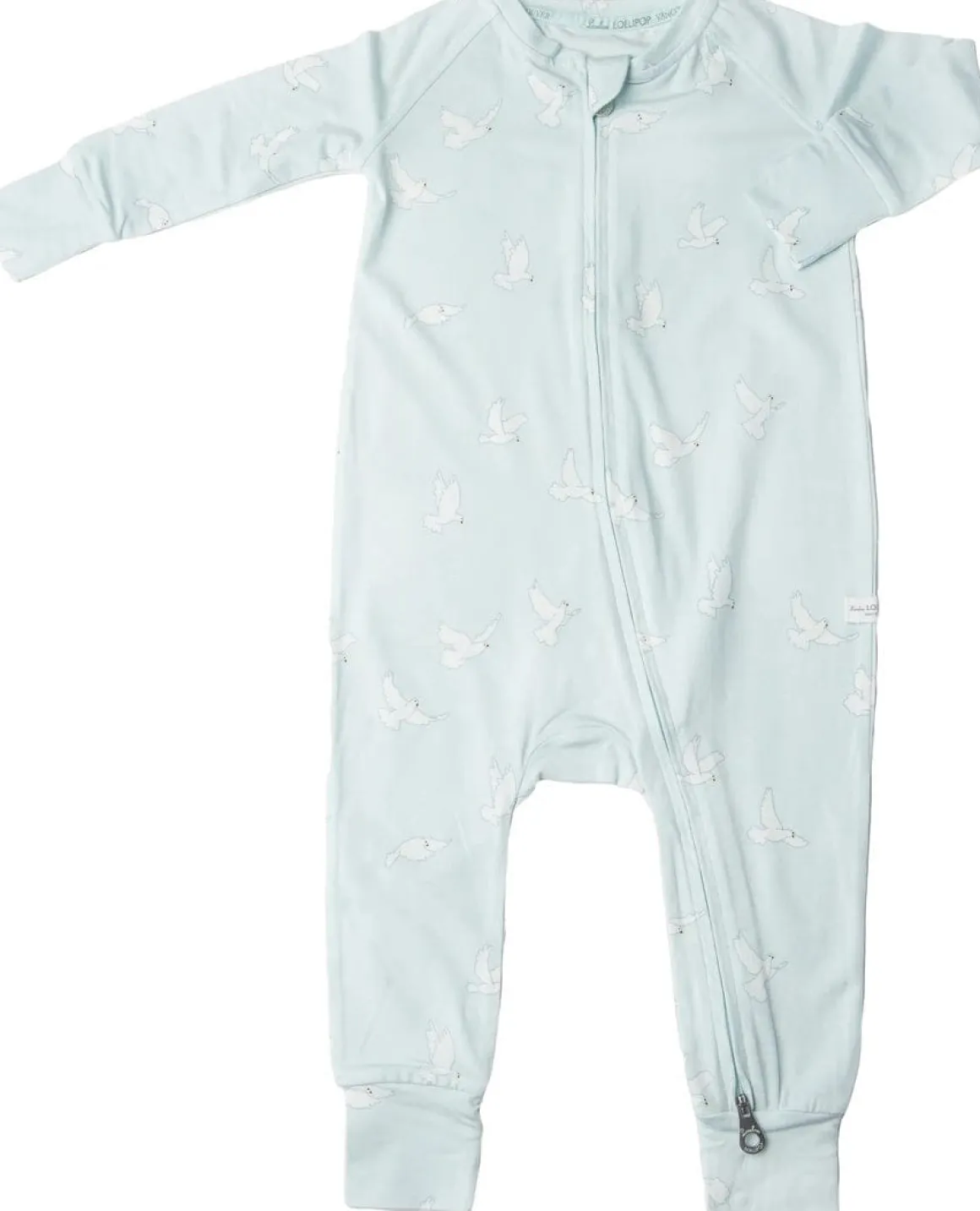 Loulou Lollipop Sleeper in TENCEL - Peace Dove (3-6 M)